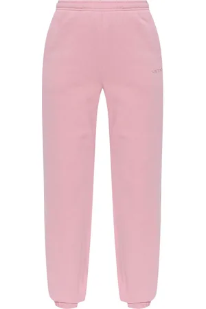 ROTATE Logo-embroidered track pants