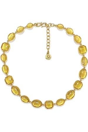 Goossens Cabochons rock crystal necklace