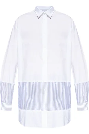 Maison Margiela Striped panelled shirt