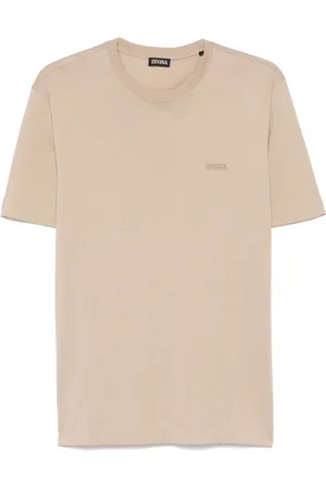Ermenegildo Zegna Logo-embroidered T-shirt