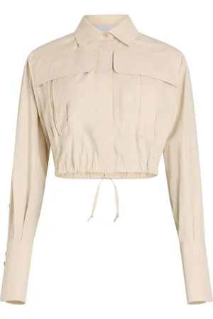 Patou Cropped safari shirt