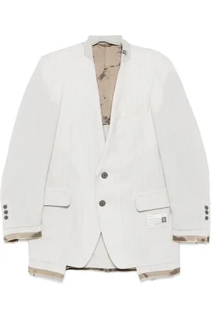 Maison Mihara Yasuhiro Striped wool blazer