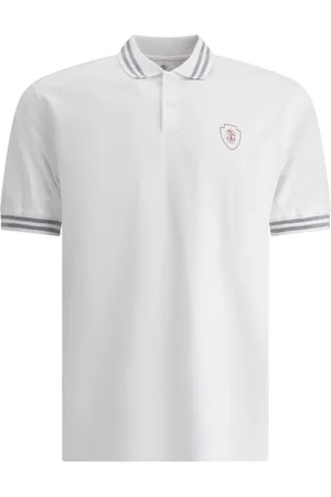 Brunello Cucinelli Logo-print polo shirt