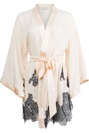 FLEUR DU MAL Lace-applique robe