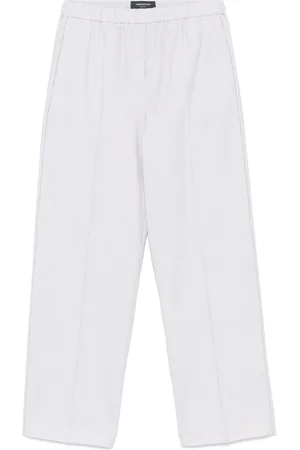 Fabiana Filippi Bead-trim trousers