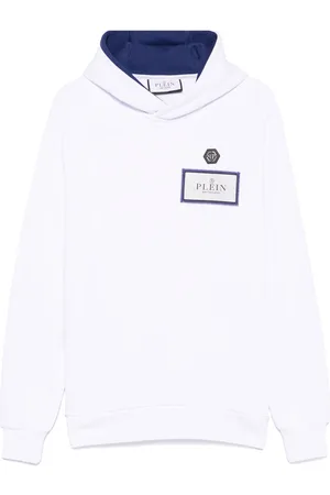 Philipp Plein Logo-patch hoodie