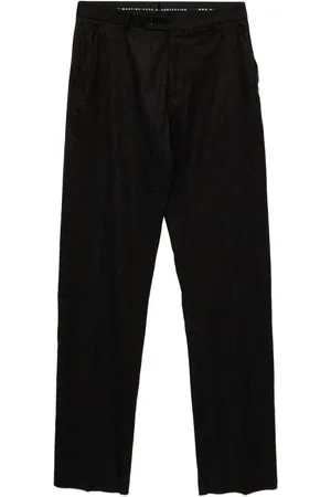 MARTINE ROSE Striped straight-leg trousers