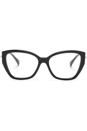 Max Mara Logo-engraved cat-eye glasses