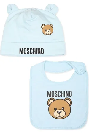 Moschino Teddy bear-print beanie (set of two)