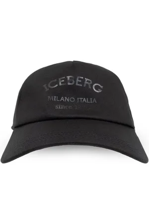 Iceberg Logo-print baseball cap