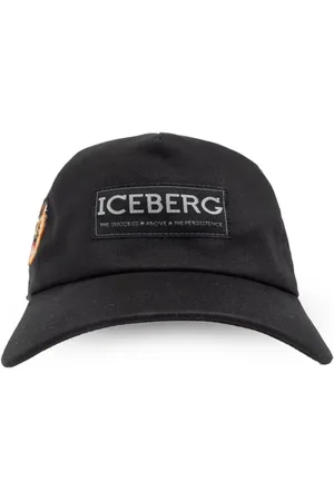 Iceberg Logo-print baseball cap