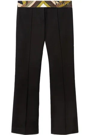 Puccini Iride-print trousers