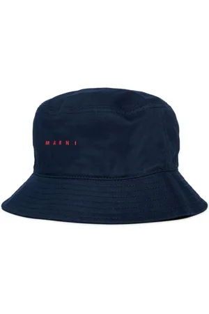 Marni Logo-embroidered bucket hat