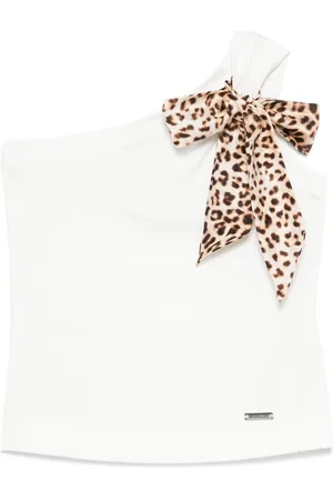 MONNALISA Scarf-detailing top