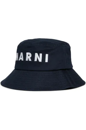 Marni Logo-embroidered bucket hat
