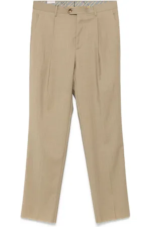 Etro Pleat-detailing wool trousers