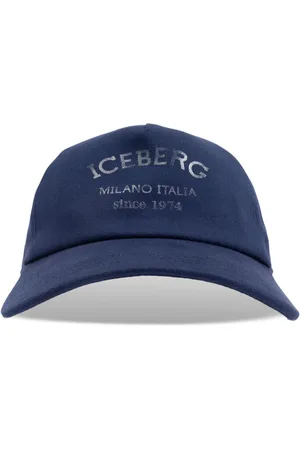 Iceberg Logo-print cap