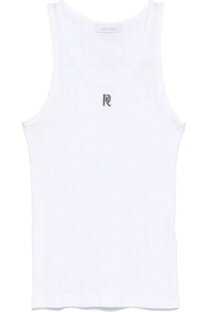 Paco rabanne Logo-plaque tank top