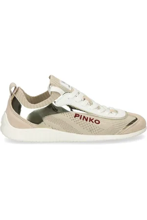 Pinko Logo-embroidered sneakers