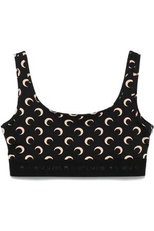 Marine Serre Moon jersey sport bra