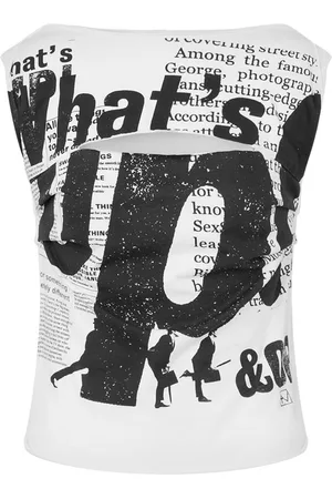 Moschino Text-print top