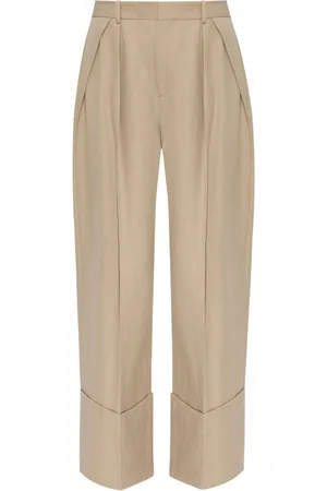 Victoria Beckham Maxi turn-up pants trousers