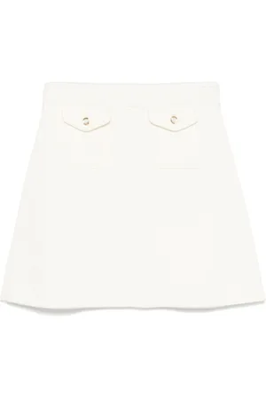 Sandro Ribbed mini skirt