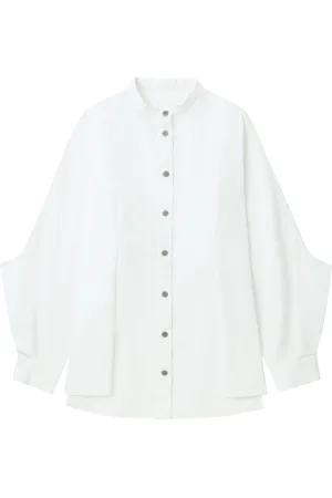 ENFÖLD Draped-detail shirt