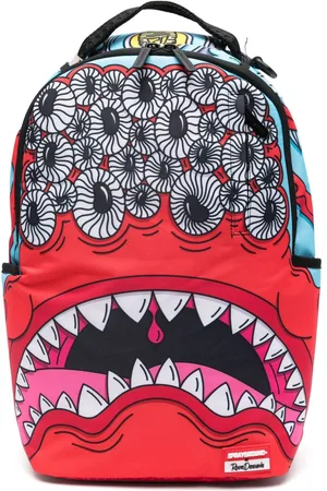 Sprayground X Jorge Rodriguez Blinky Shark backpack