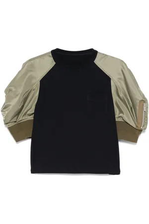 SACAI Panelled T-shirt