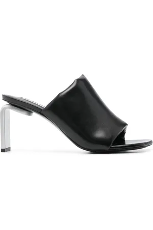 Jil Sander 80mm leather mules