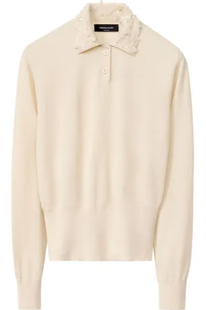 Fabiana Filippi Fine-knit polo top