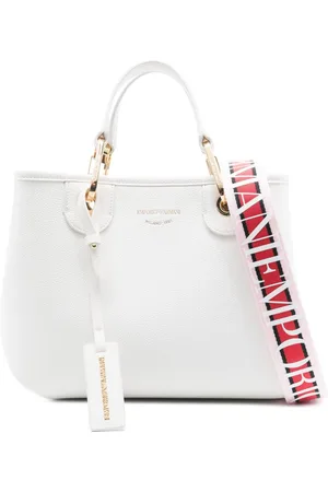 Emporio Armani Logo-stamp tote bag