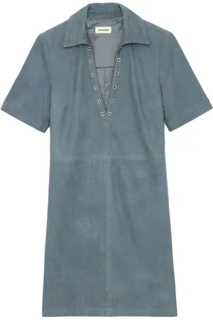 Zadig & Voltaire Leather mini dress