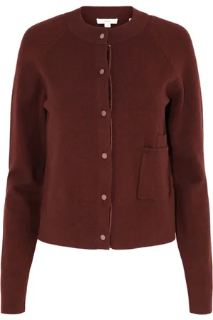 Vince Velvet-trim cardigan