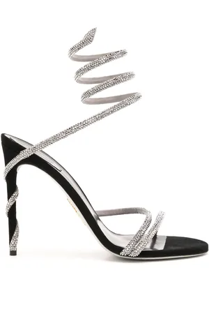RENE CAOVILLA Margot 105mm crystal-embellished sandals