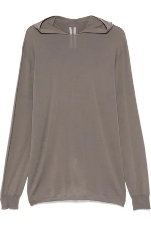 Rick Owens Fine-knit hoodie