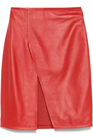 Loulou Studio Ekare leather skirt