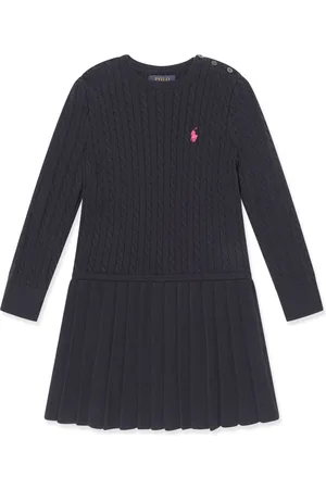 Ralph Lauren Cable-knit cotton dress