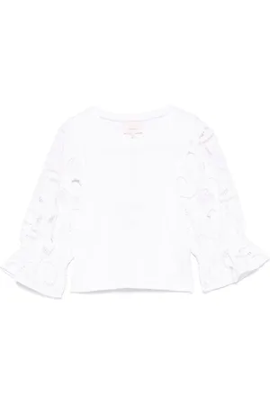 Cinq A Sept Embroidered-sleeves