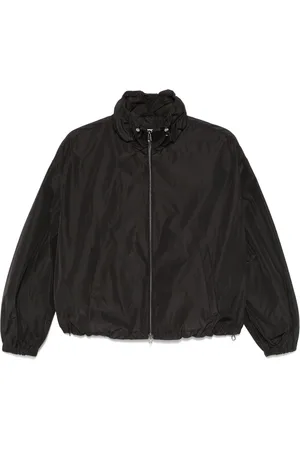 HERNO Drawstring-collar jacket