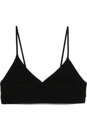 Norma Kamali Cropped slip bra top