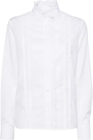 Maison Kitsuné Craft embroidery blouse