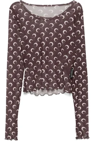 Marine Serre Moon-print T-shirt