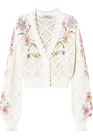 Twin-Set Floral-print cardigan