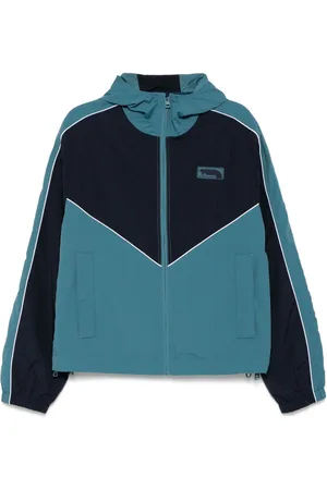 Maison Kitsuné Contrast piping hooded jacket
