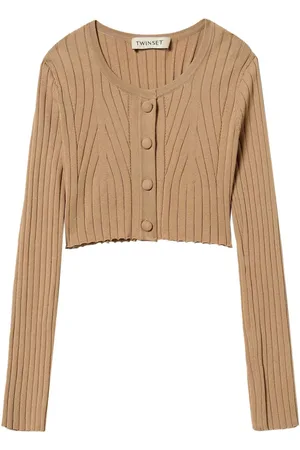 Twin-Set Ribbed cardigan