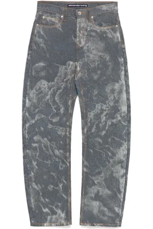 Alexander Wang Low-rise bowed gusset jeans