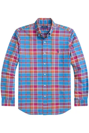 Ralph Lauren Plaid poplin shirt