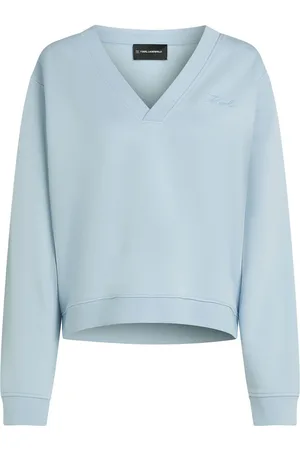 Karl Lagerfeld Logo-embroidered sweatshirt